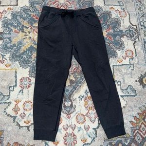 Lululemon Mens City Sweat Jogger, Dark Grey (size large).